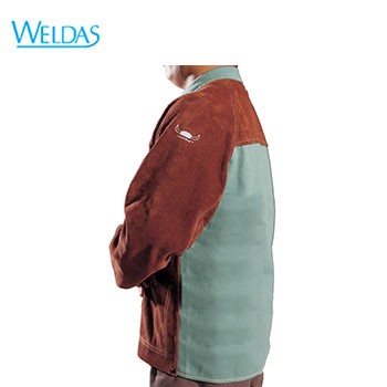 皮焊服|WELDAS蠻牛王咖啡色背布皮上...